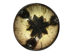 Superbe bol Art Déco original, motif mascaron, Sylvain Sttublet, 1930s Belgique