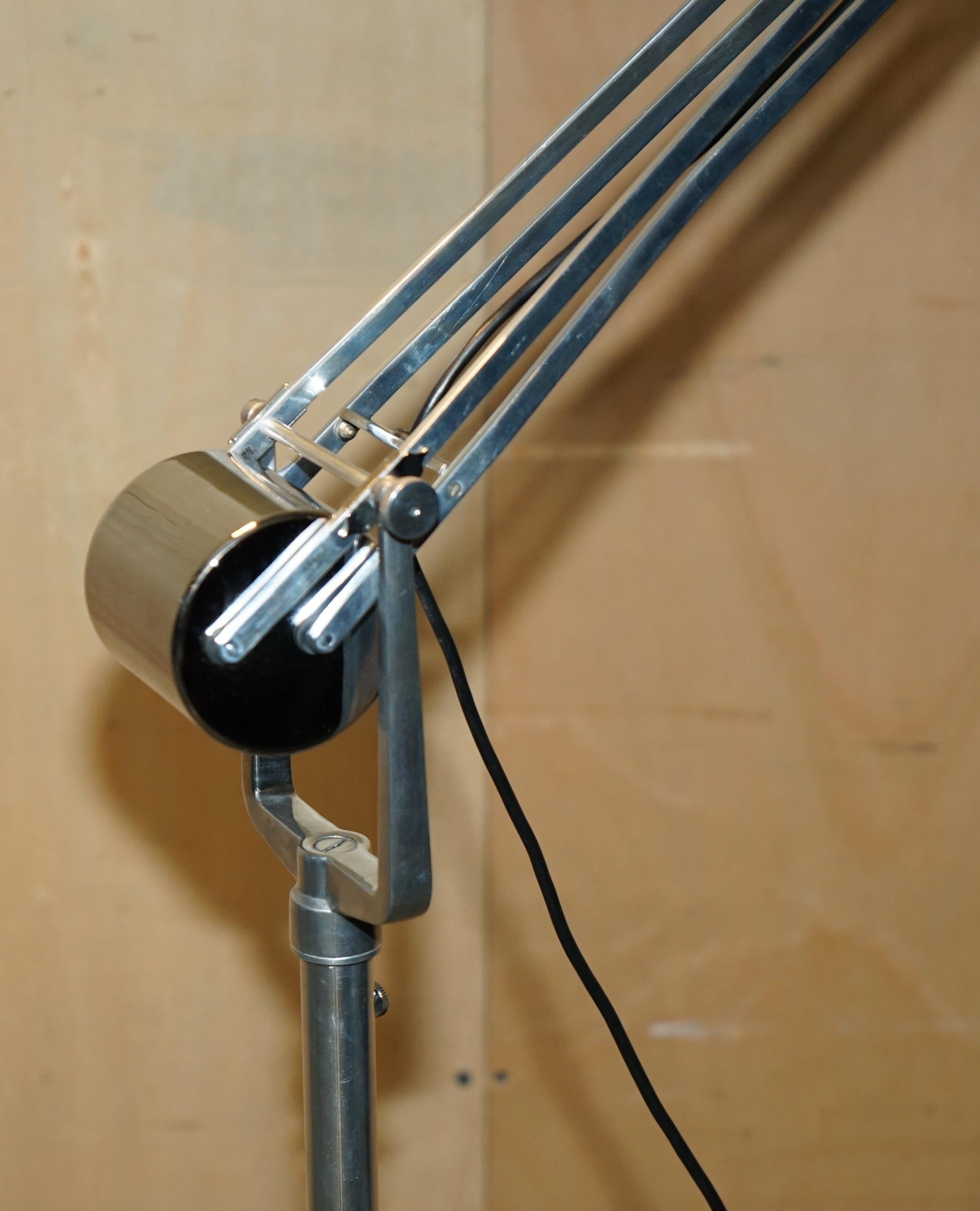 Mid-Century Modern STUNNING FLOOR LAMP COUNTERPOISE ORIGINAL CIRCA 1950'S HANDRILL & HORSTMANN en vente