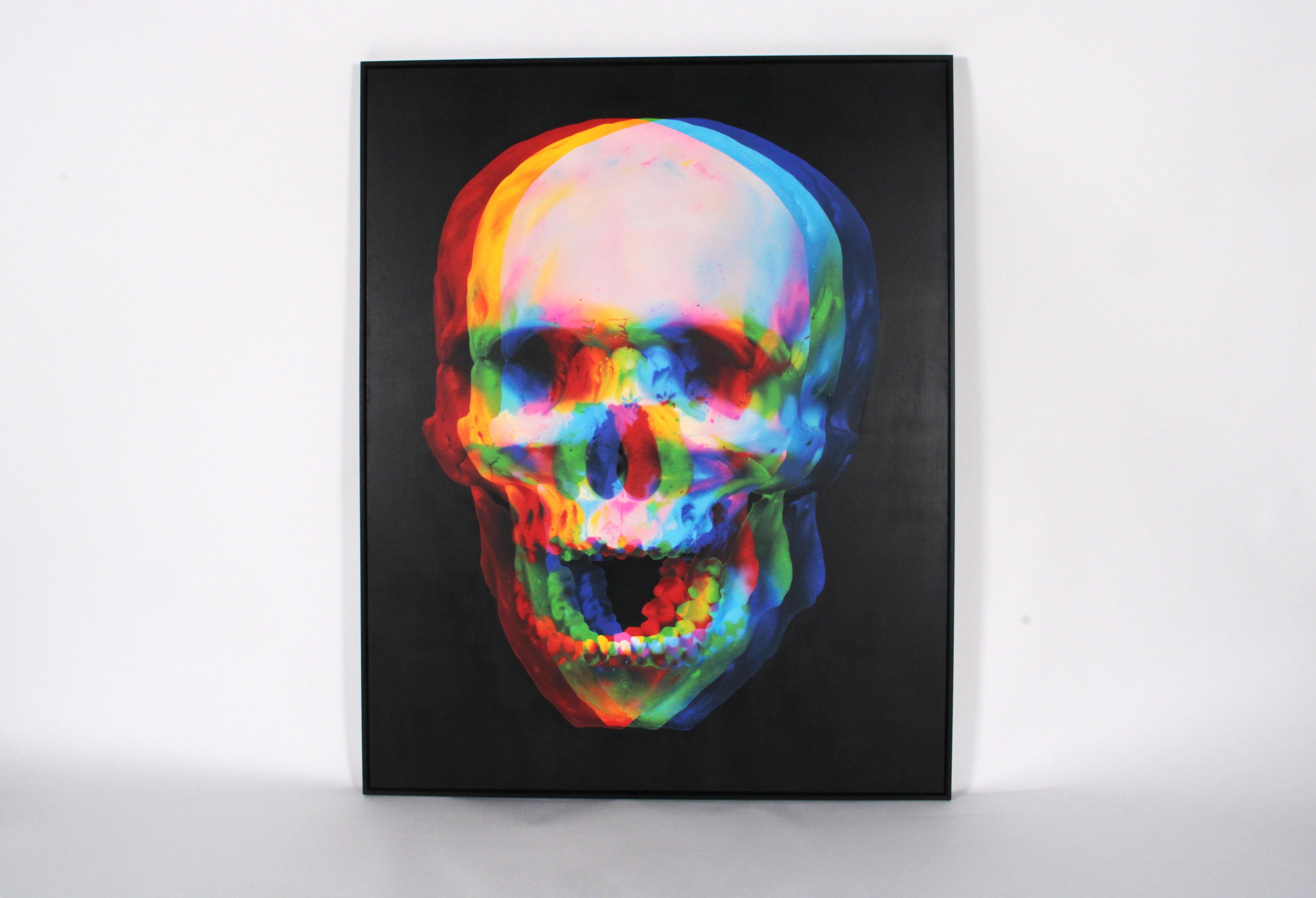 Impresionante obra de arte original enmarcada titulada 
