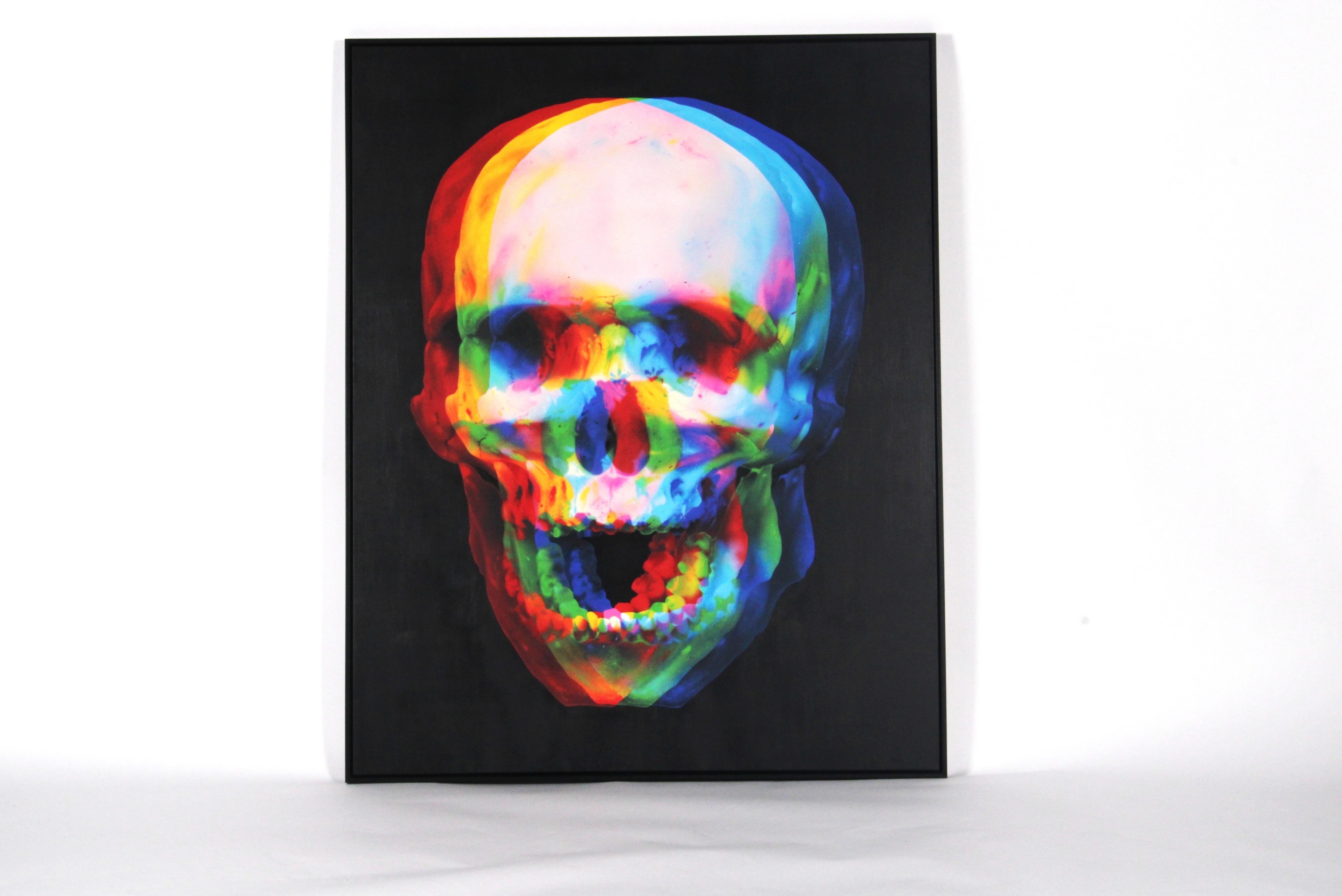 Impresionante obra de arte original enmarcada titulada 