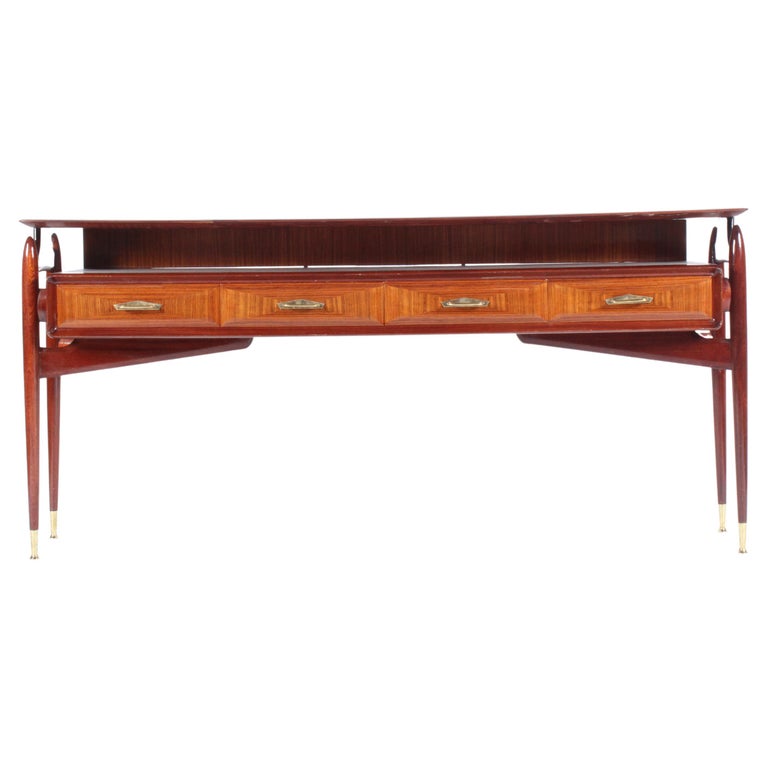 Stunning Original Midcentury Italian Console Table For Sale at 1stDibs