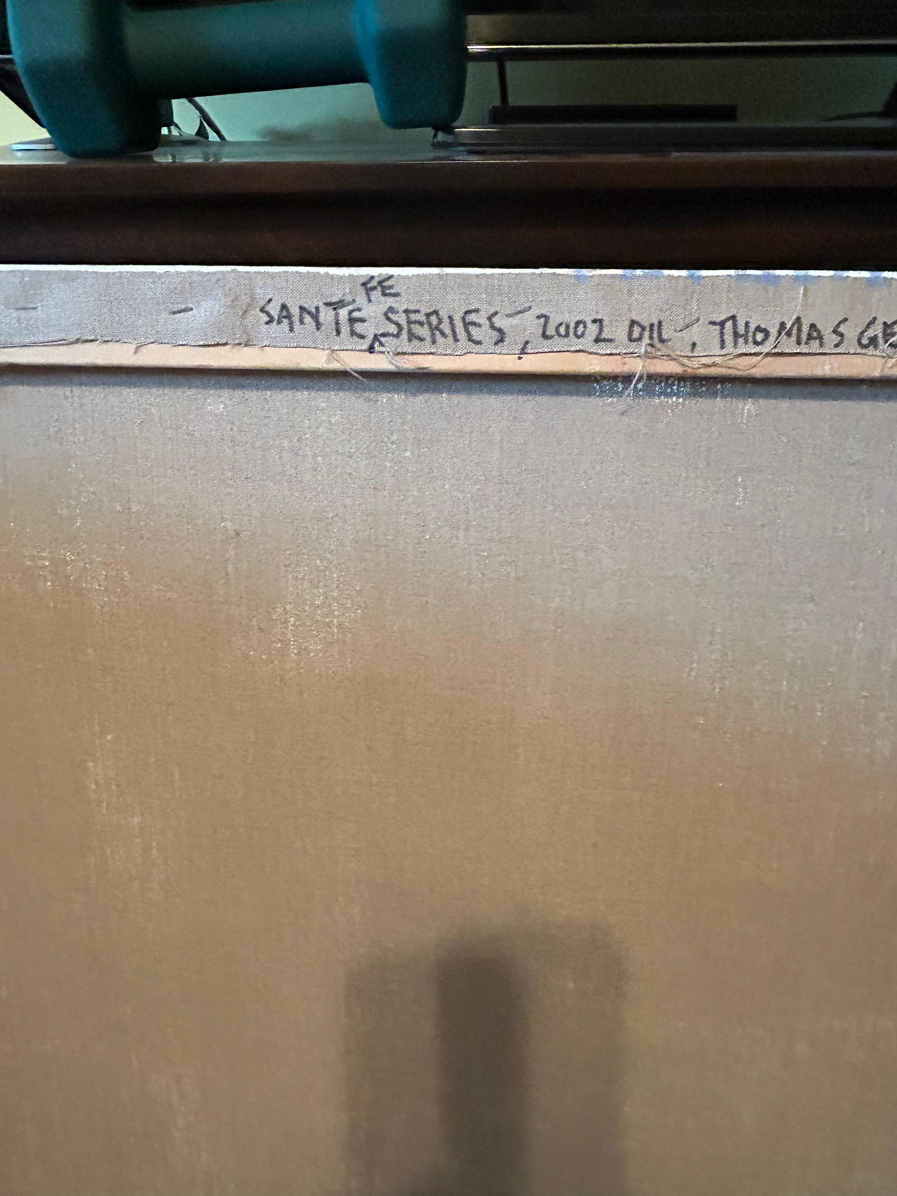 Beeindruckendes Originalgemälde aus der Santa-Fe-Serie von Thomas George im Angebot 4