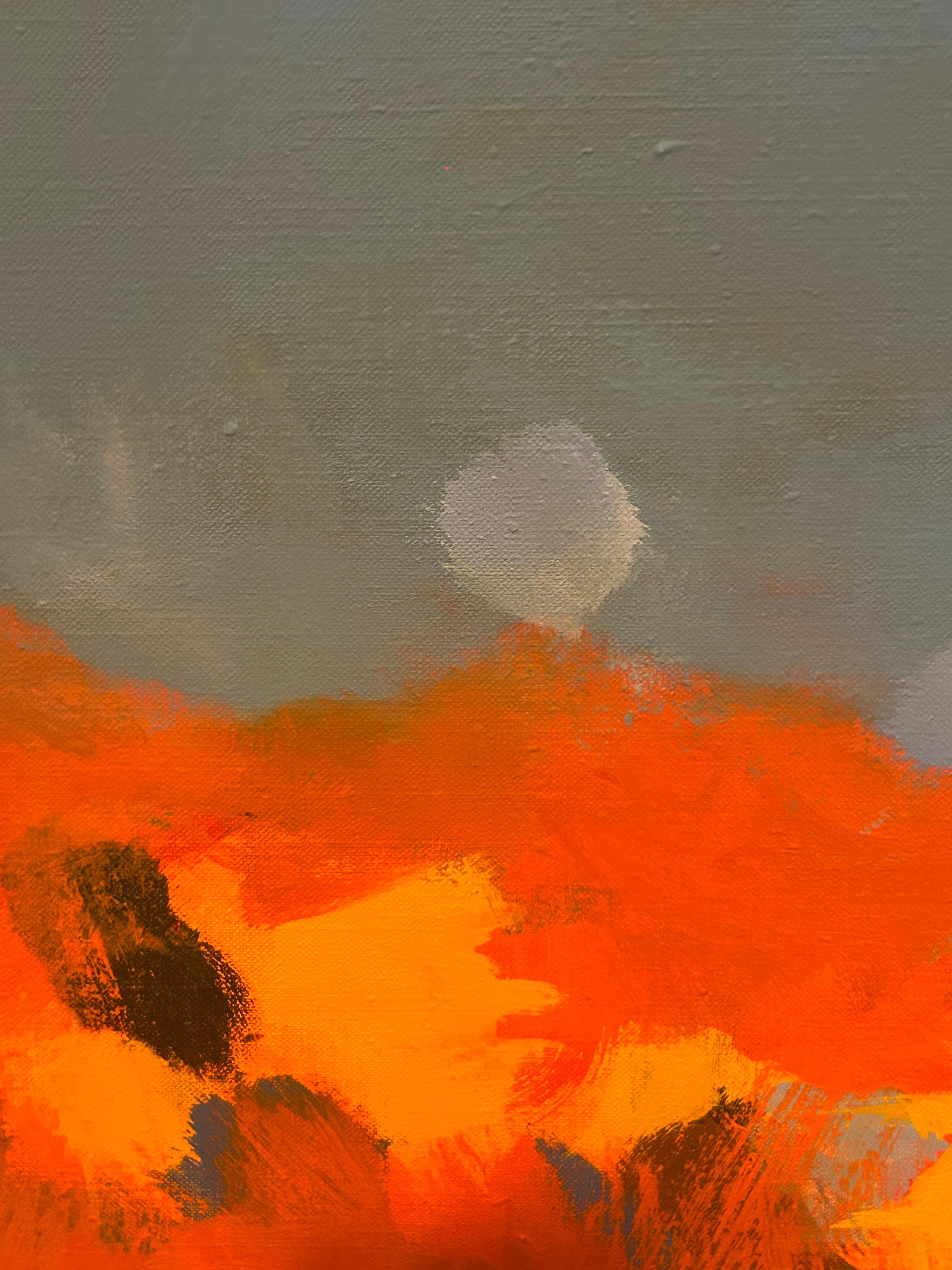 Beeindruckendes Originalgemälde aus der Santa-Fe-Serie von Thomas George (Moderne) im Angebot