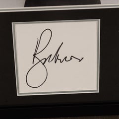 Atemberaubendes Original Roger Moore Signatur & Foto