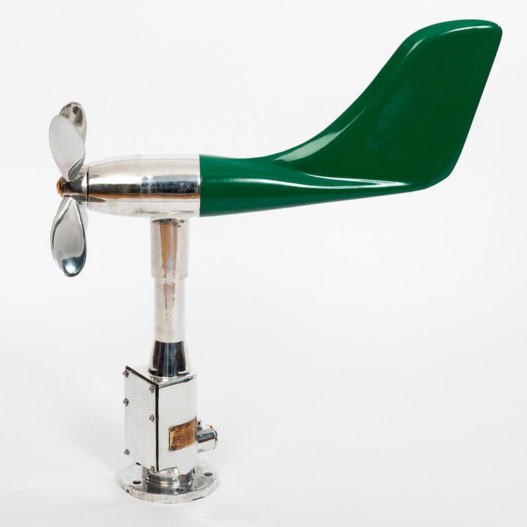 Ship's Anemometer and Aerovane, with interesting Providence. For Sale