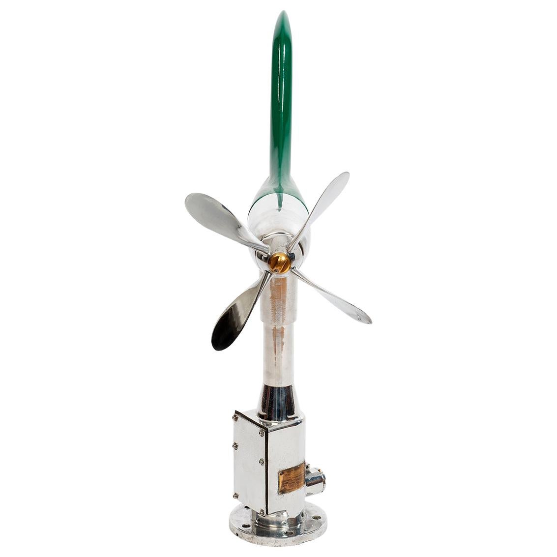 Ship''s Anemometer and Aerovane, with interesting Providence. For Sale