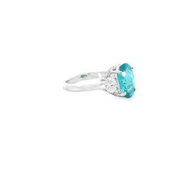 Stunning Oval Paraiba Ring