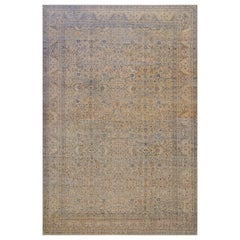 Stunning Oversized Antique Circa 1910 Wool Persian Kerman Rug 15
5"x23
3"