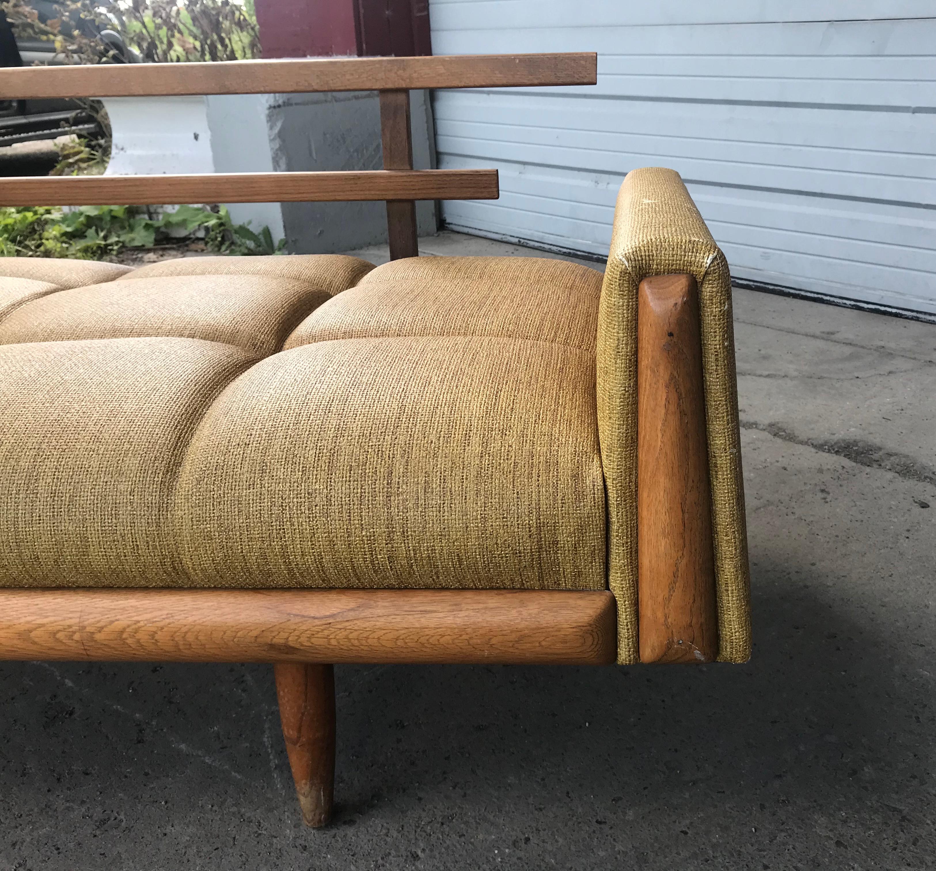  Modernist Button Tufted Daybed Attributed to Adrian Pearsall 3