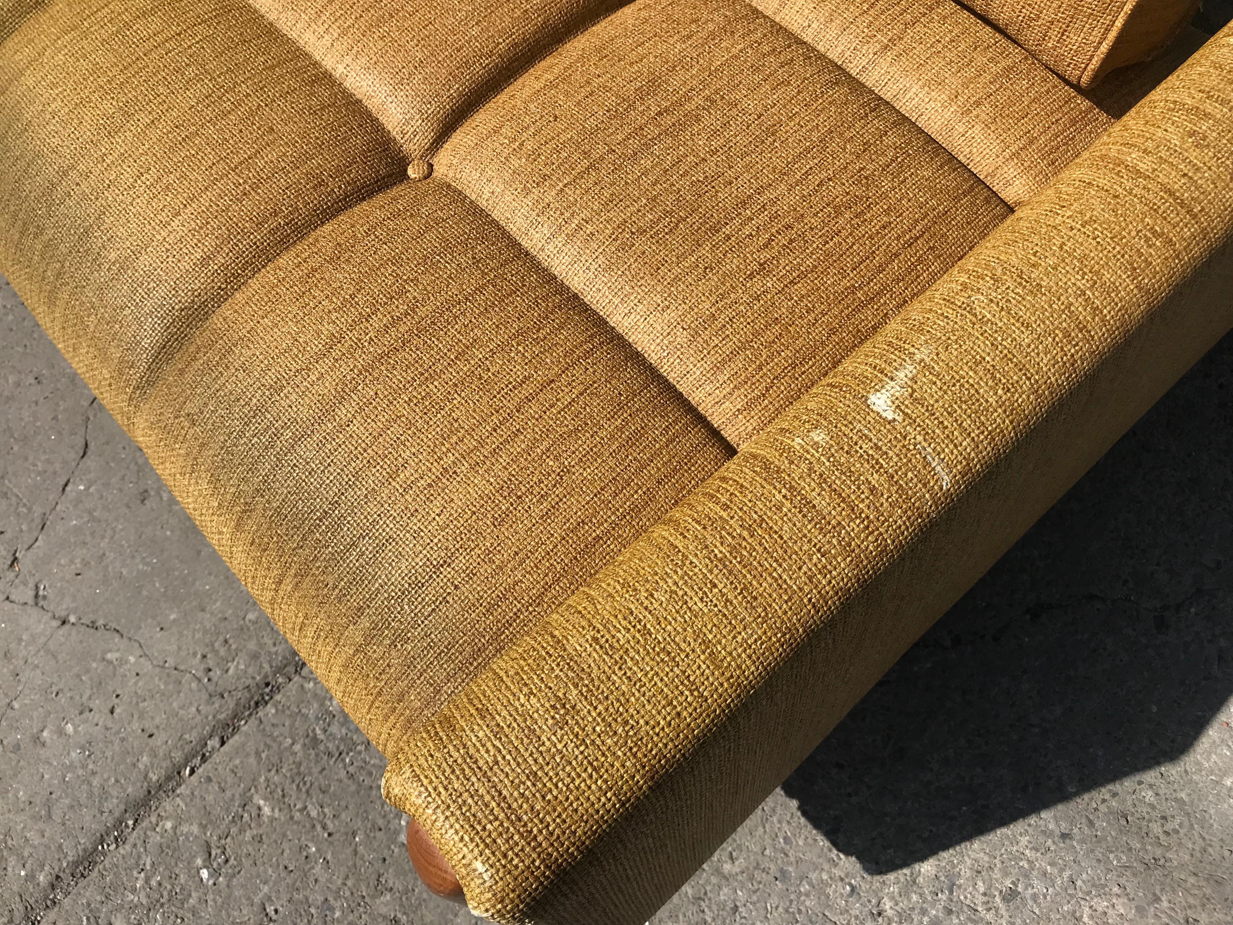  Modernist Button Tufted Daybed Attributed to Adrian Pearsall 4