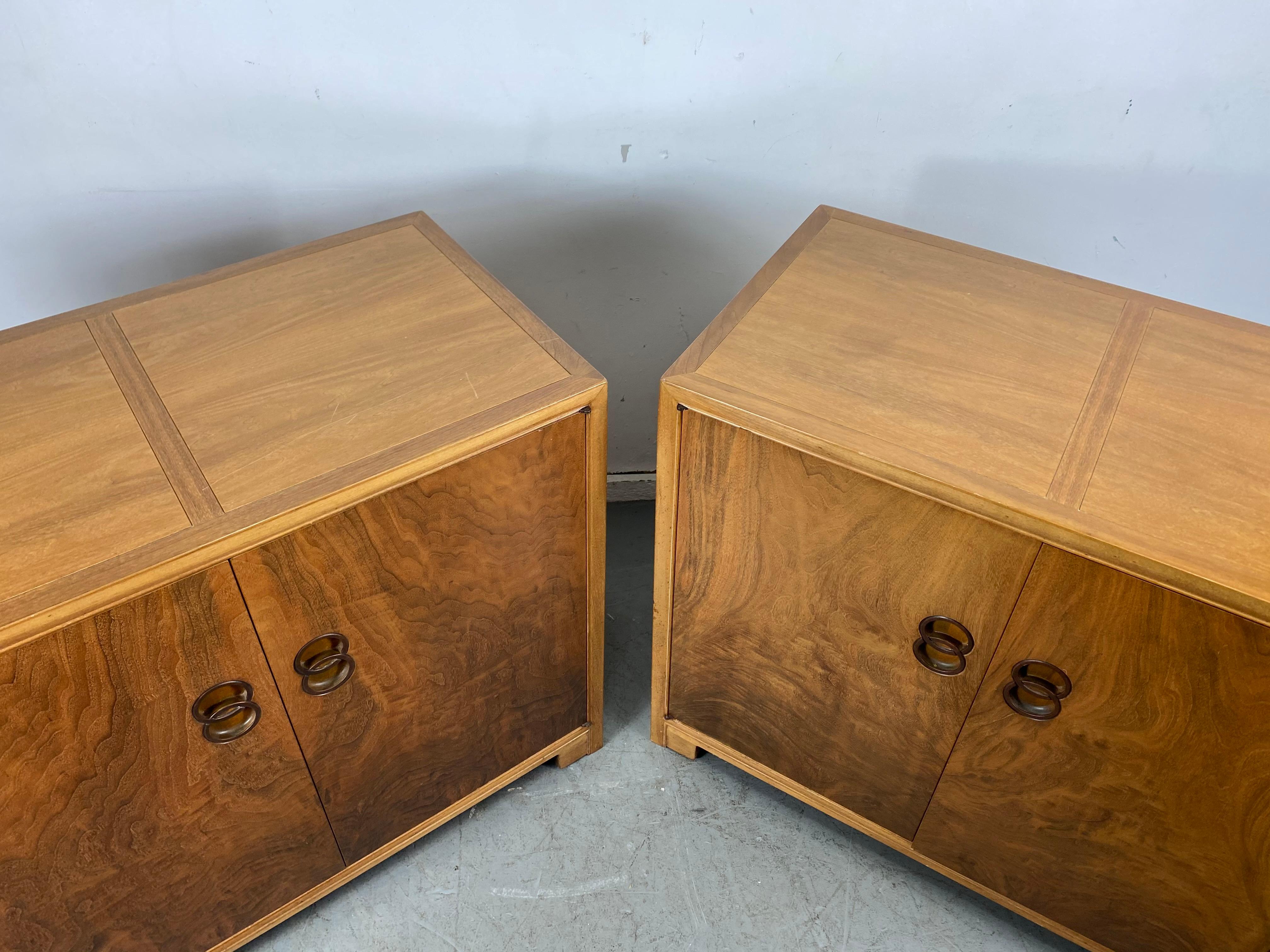 Stunning Pair Modernist Chests by Michael Taylor for Baker, Far East Collection 3