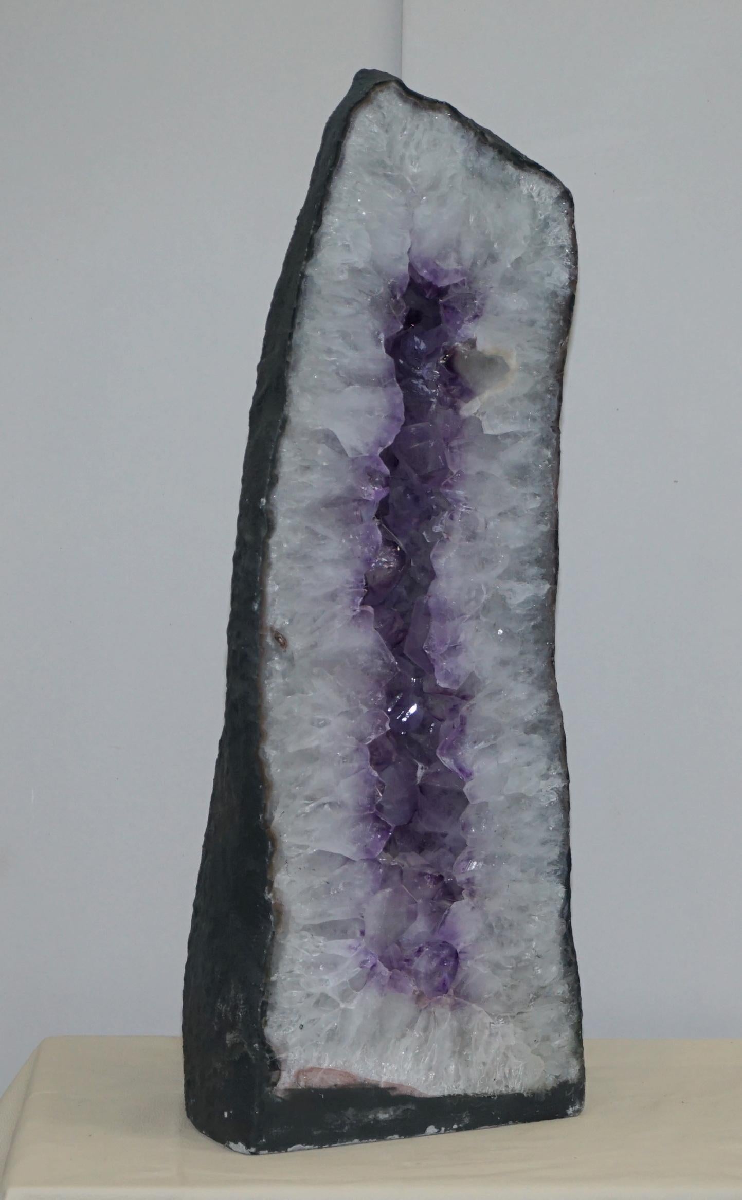 Stunning Pair of 120KG Amethyst Crystal Geodes Very Large Relieves Stress Strain 3