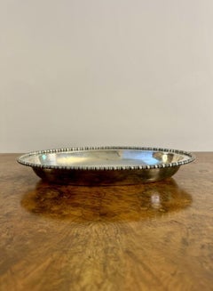 Stunning pair of antique Edwardian silver plated serving dishes