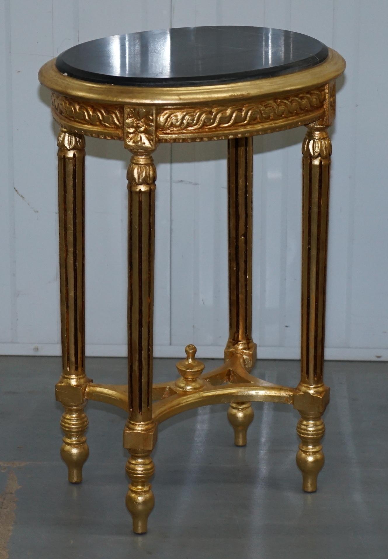 Wimbledon-Furniture

Wimbledon-Furniture is delighted to offer for sale this stunning pair of antique French Giltwood with black Marble tops Jardinière stands

Please note the delivery fee listed is just a guide, it covers within the M25 only,