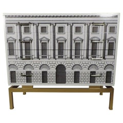 Stunning Pair of Chests of Drawers Revamped with Palladian Style Facade, France