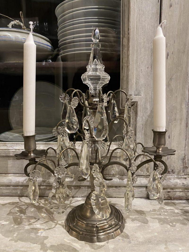 Early 20th Century Stunning Pair of Church Candalabras-Girondeles, 1900 France