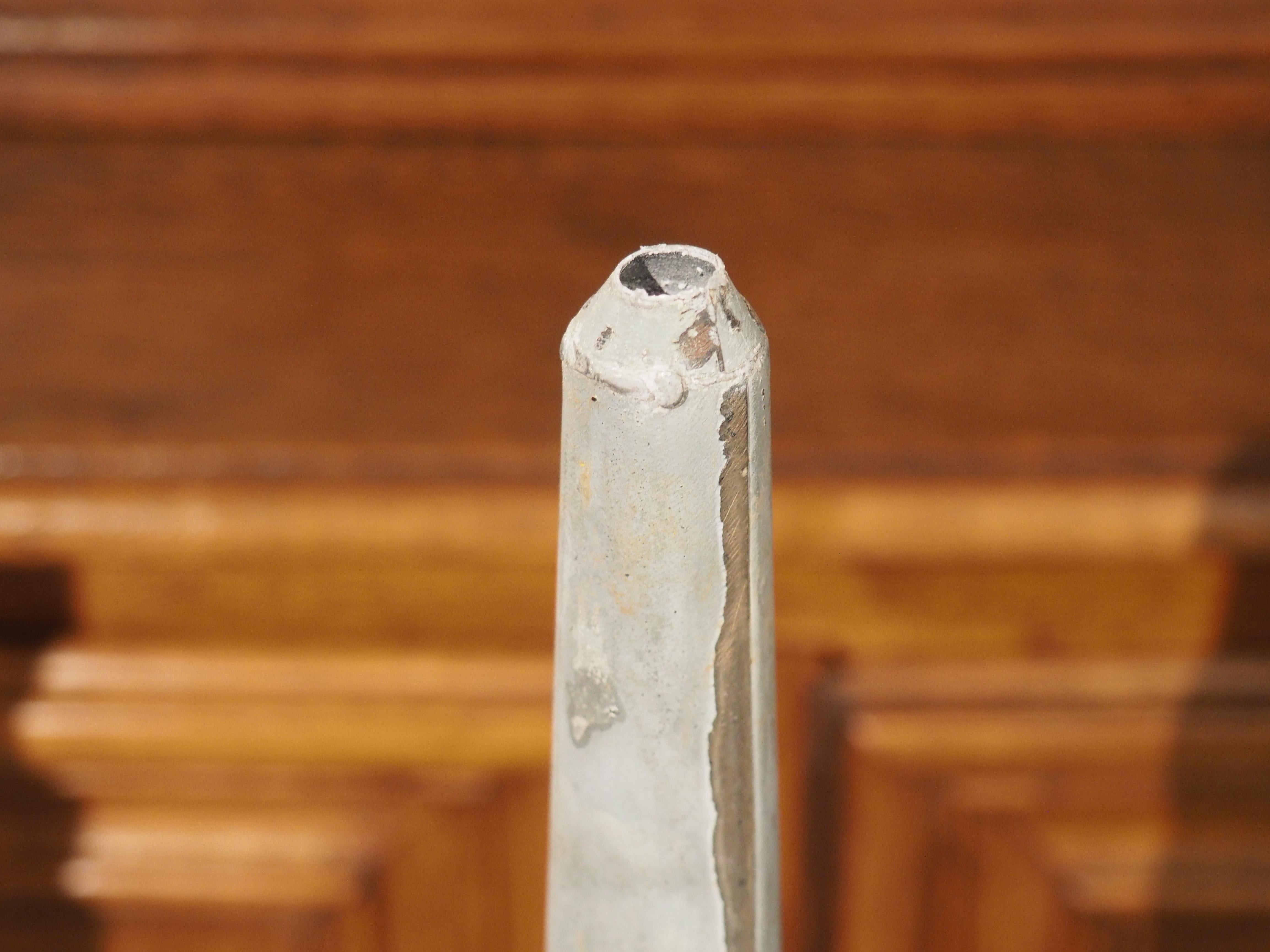 Stunning Pair of circa 1890 French Zinc Roof Finials 7