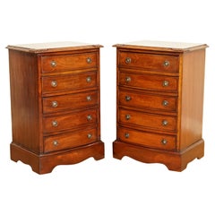 Stunning Pair of Georgian Style Bedside Bed Side End Lamp Tables 