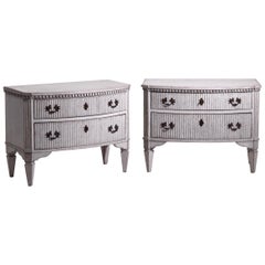 Stunning Pair of Gustavian Style Chests, 19th Century