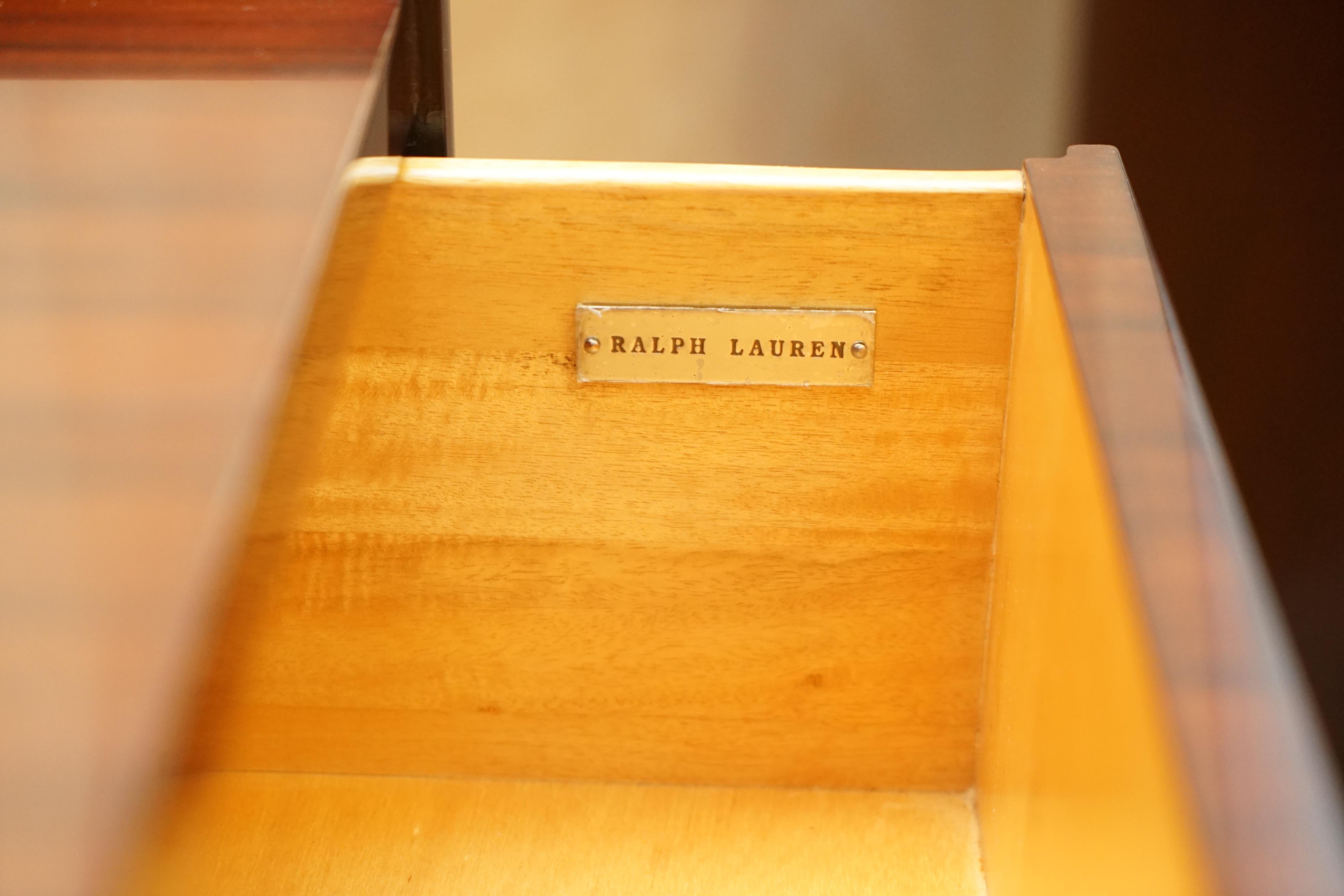 Stupefacente cassettiera di MACASSAR RALPH LAUREN METROPOLIS in vendita 7