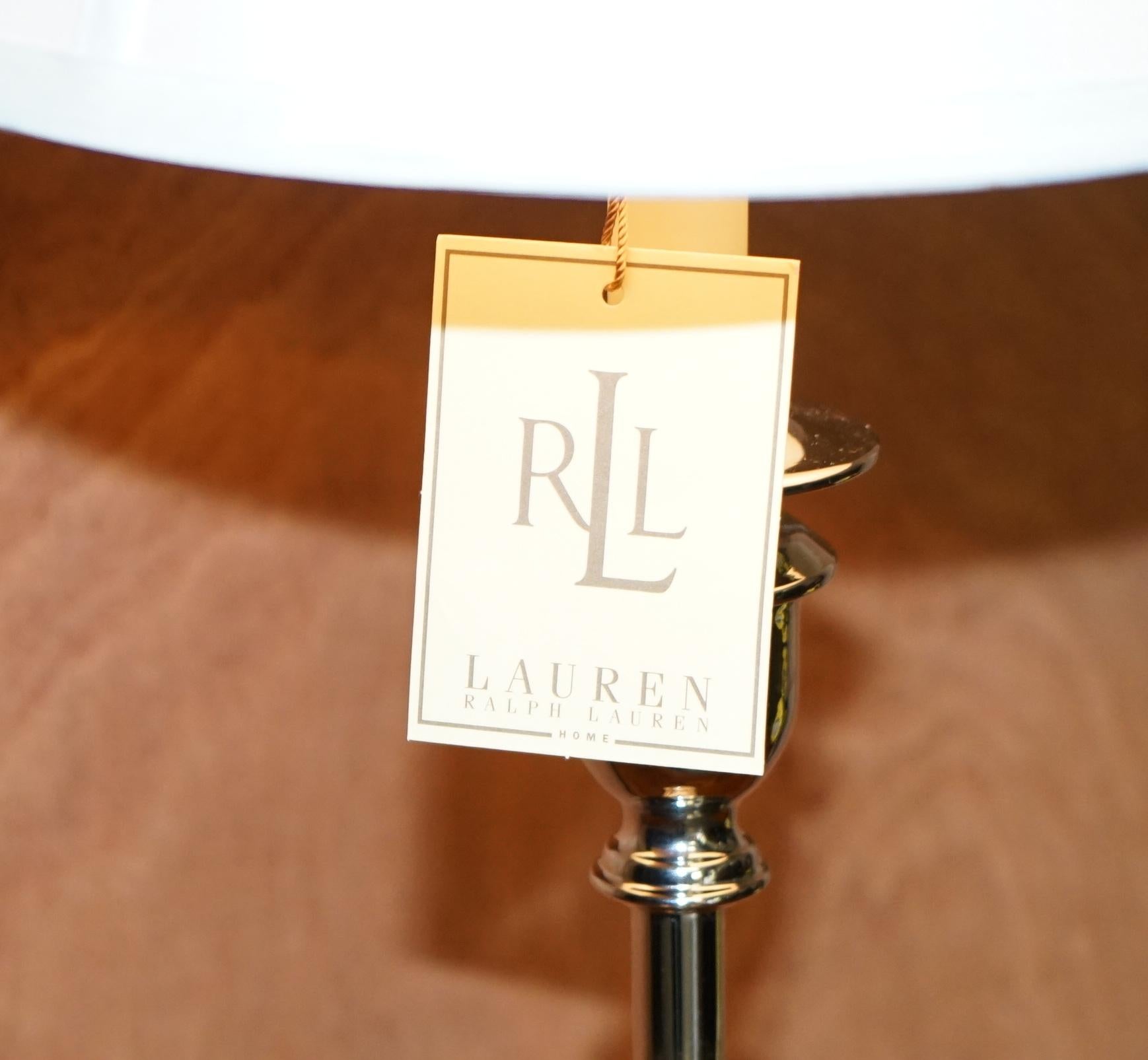 ralph lauren brass lamp