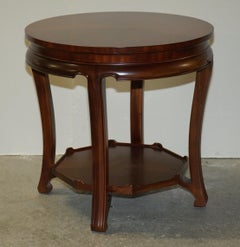 STUNNING PAIR OF RALPH LAUREN SIDE END LAMP WiNE TABLES LOVELY PATIN