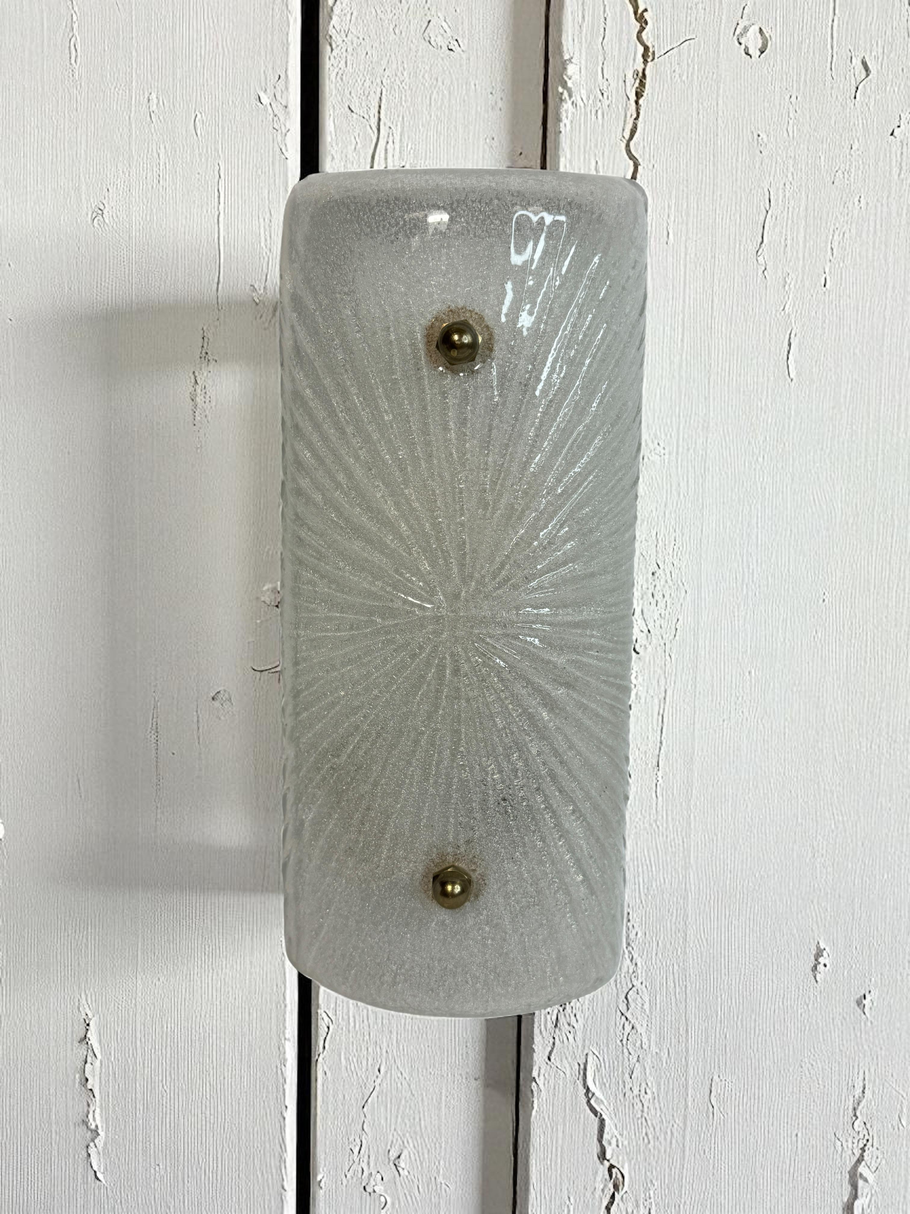 Atemberaubendes Paar von Murano-Glas-Leuchten mit Sternenmuster, Italien, 1970er Jahre im Angebot 4