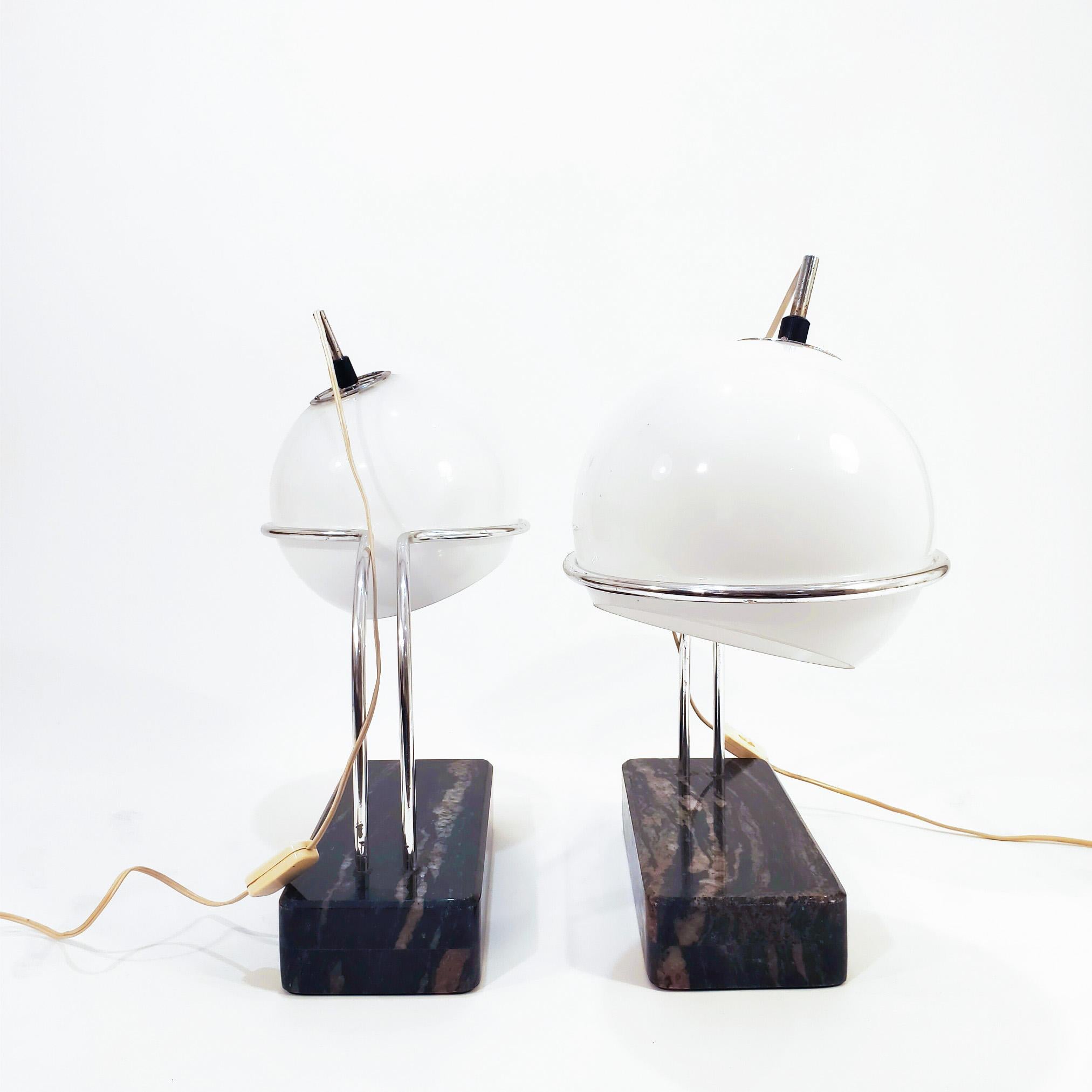 Spanish Stunning pair of table lamps from Joan Antoni Blanc for Tramo, Spain, 1960s For Sale