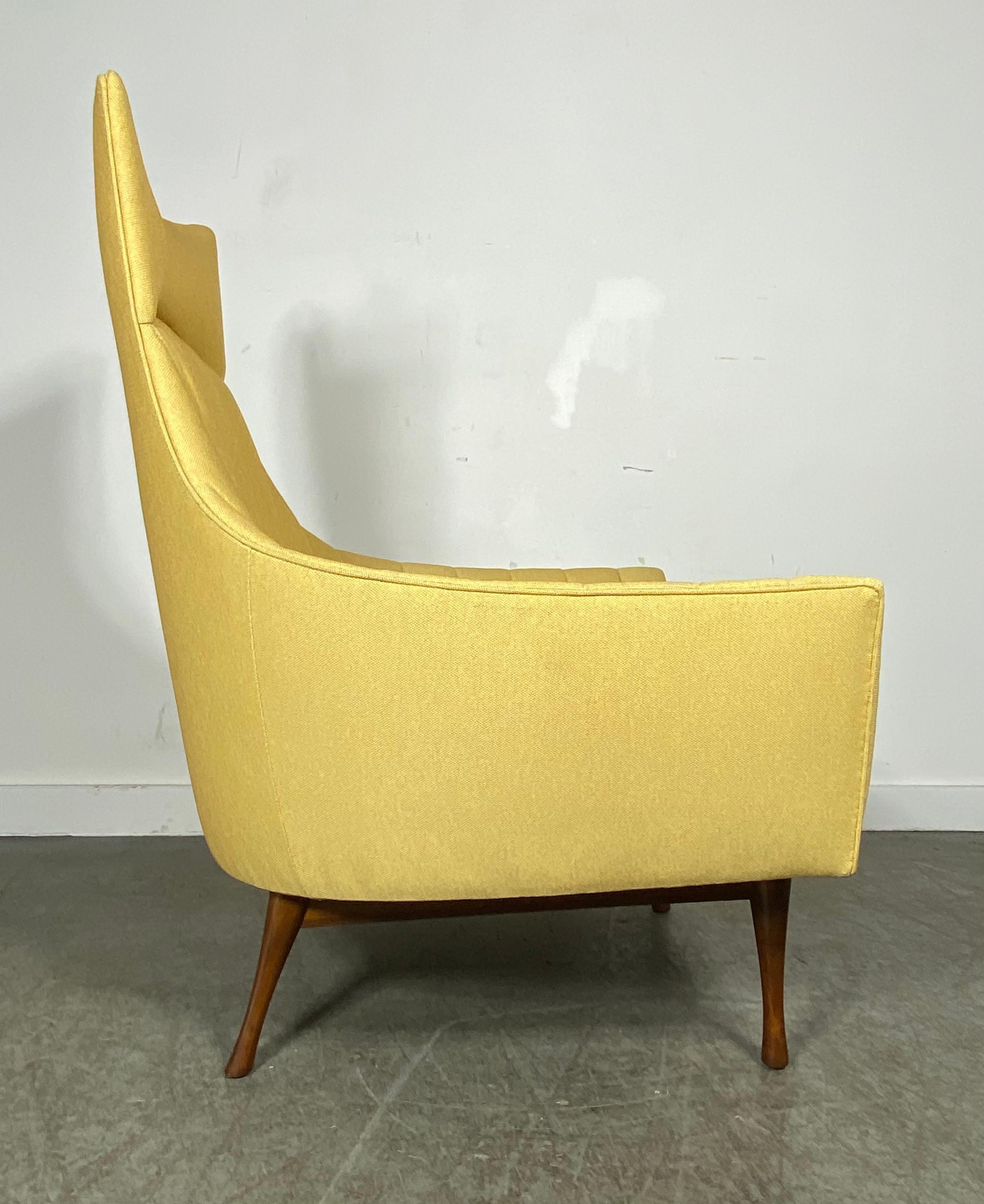 Mid-Century Modern Stunning Paul McCobb for Widdicomb Symmetric Armchair, Classic Modernist 
