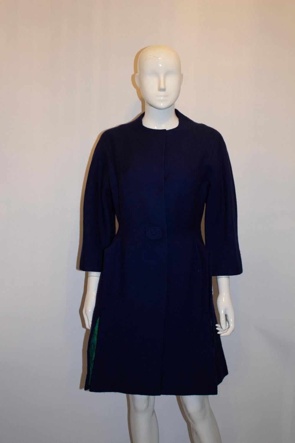 Stunning Pauline Trigere Coat in vendita 1