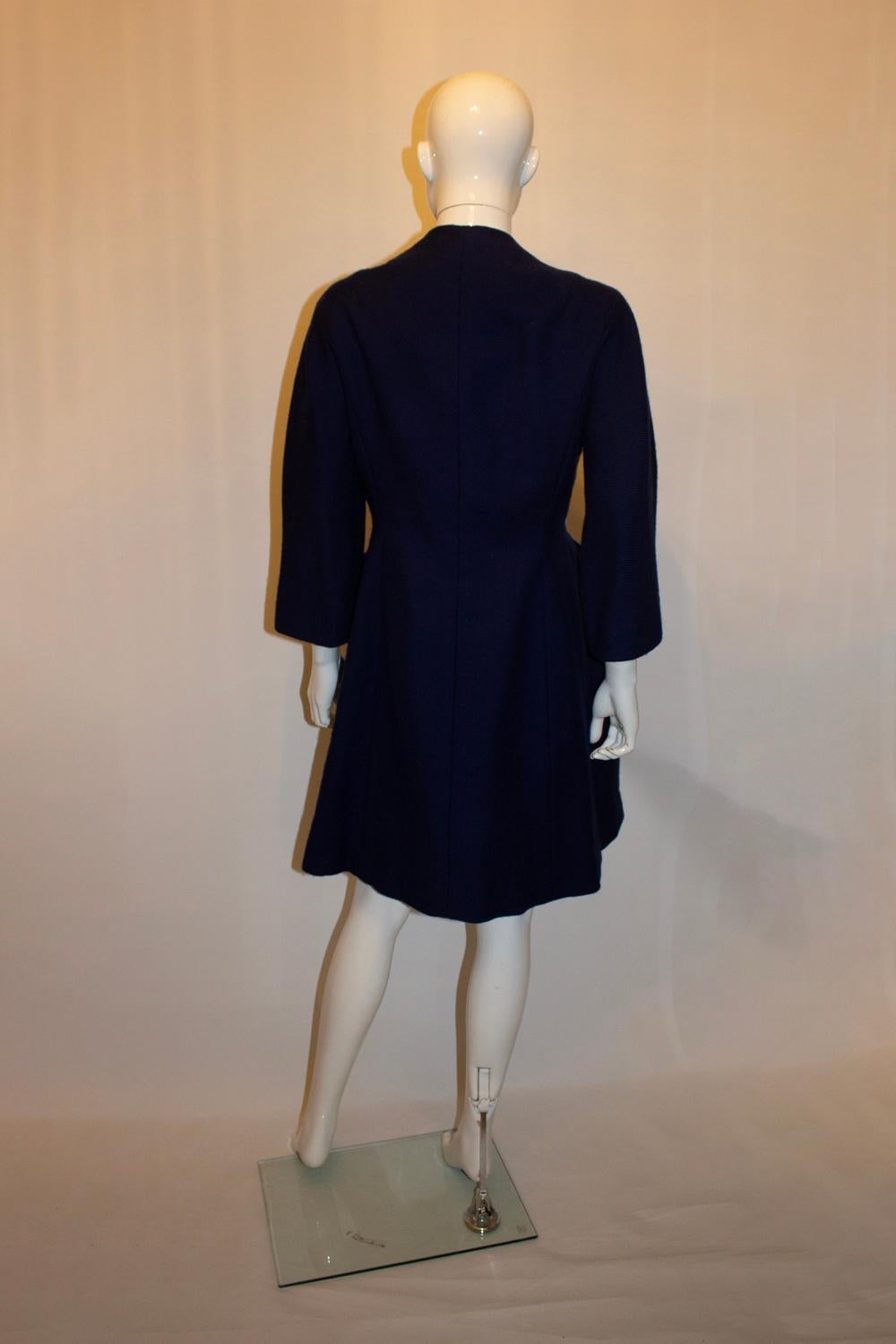 Stunning Pauline Trigere Coat in vendita 3