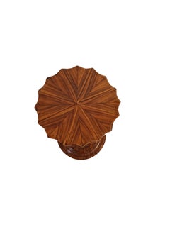 Stunning Pedestal, Column, Pillar, star decor, Art Deco, ~1920, France