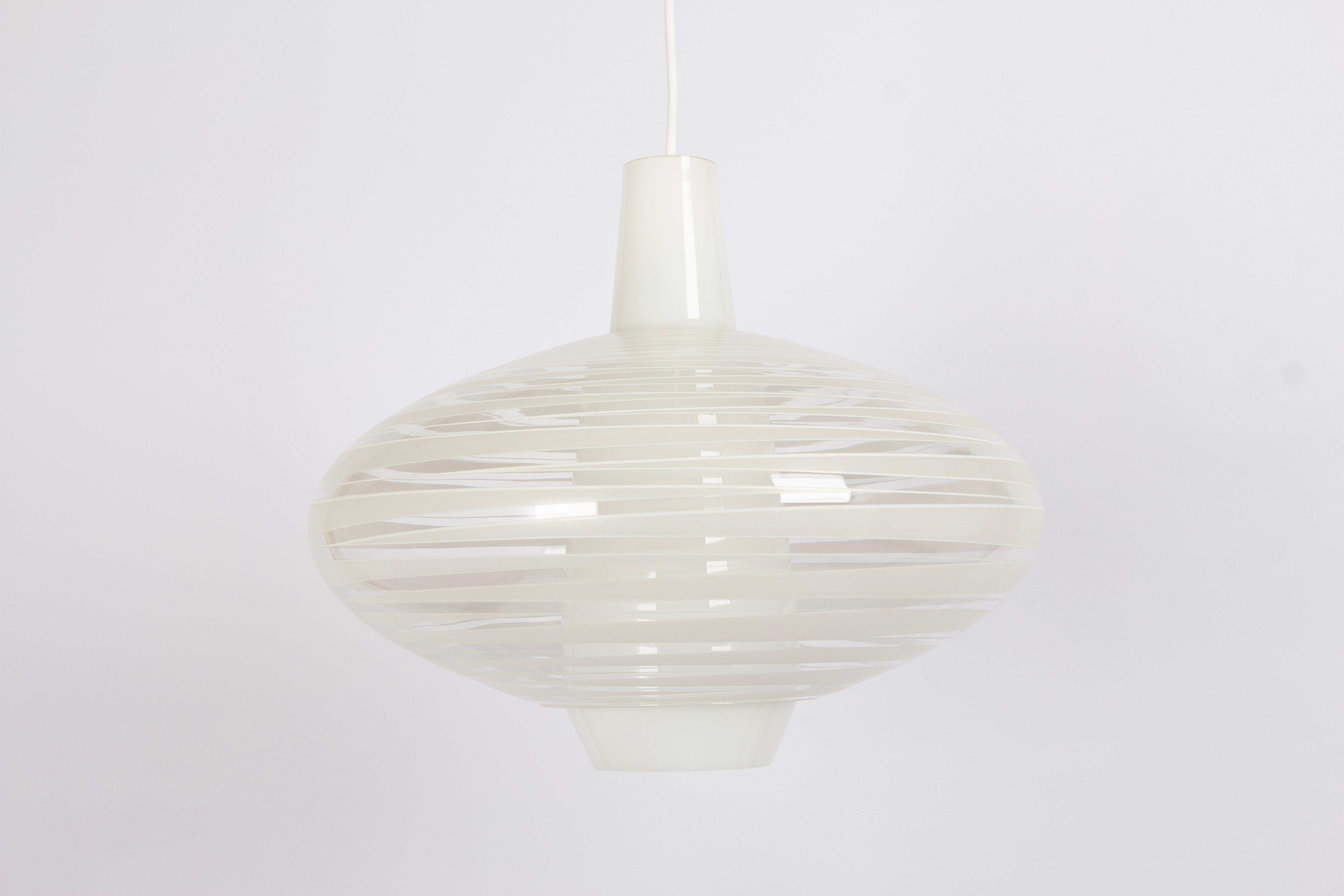 Mid-Century Modern Stunning Pendant Light Designed by A.Gangkofner Peill & Putzler, Germany, 50s For Sale