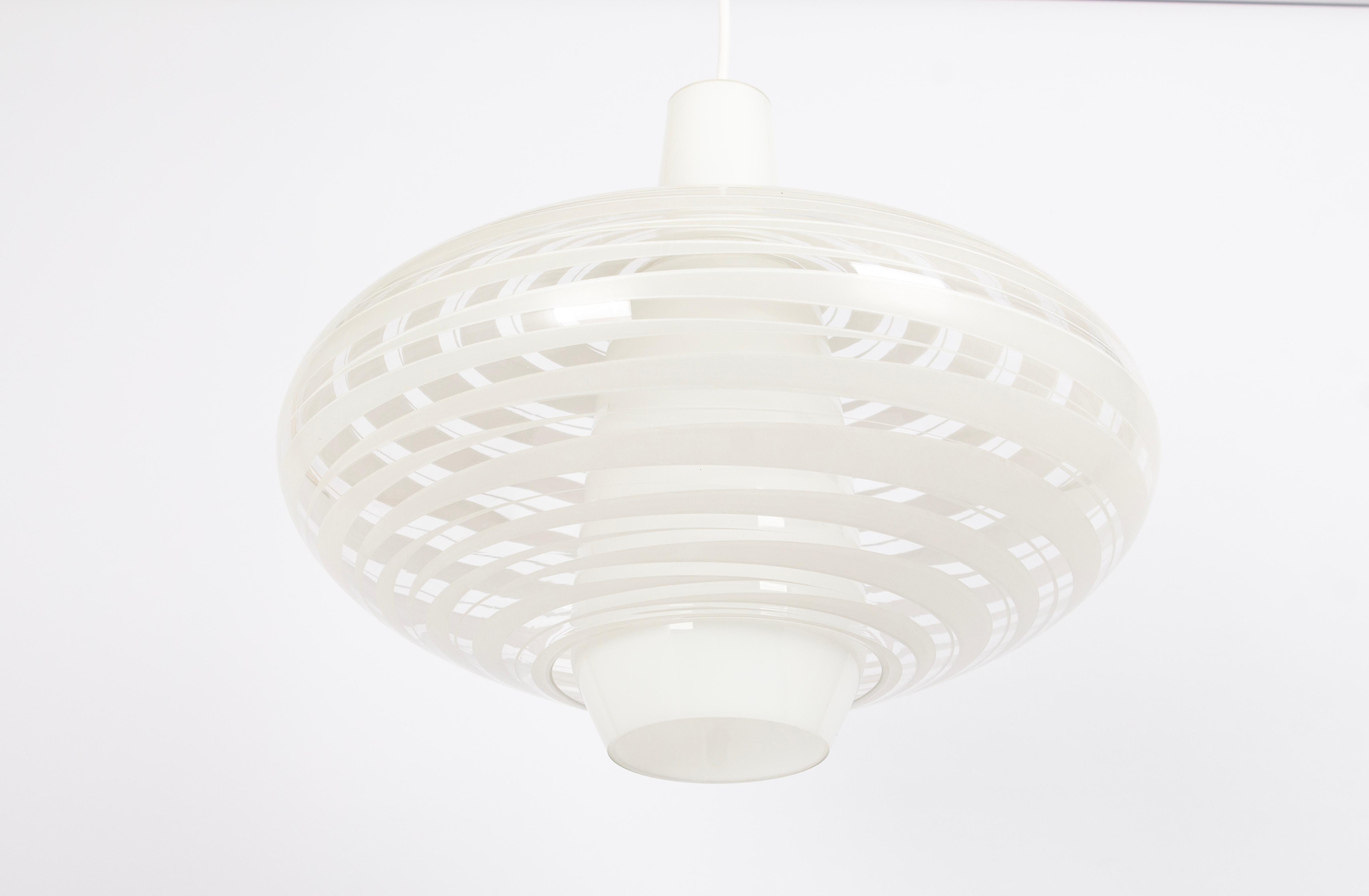 Mid-20th Century Stunning Pendant Light Designed by A.Gangkofner Peill & Putzler, Germany, 50s For Sale