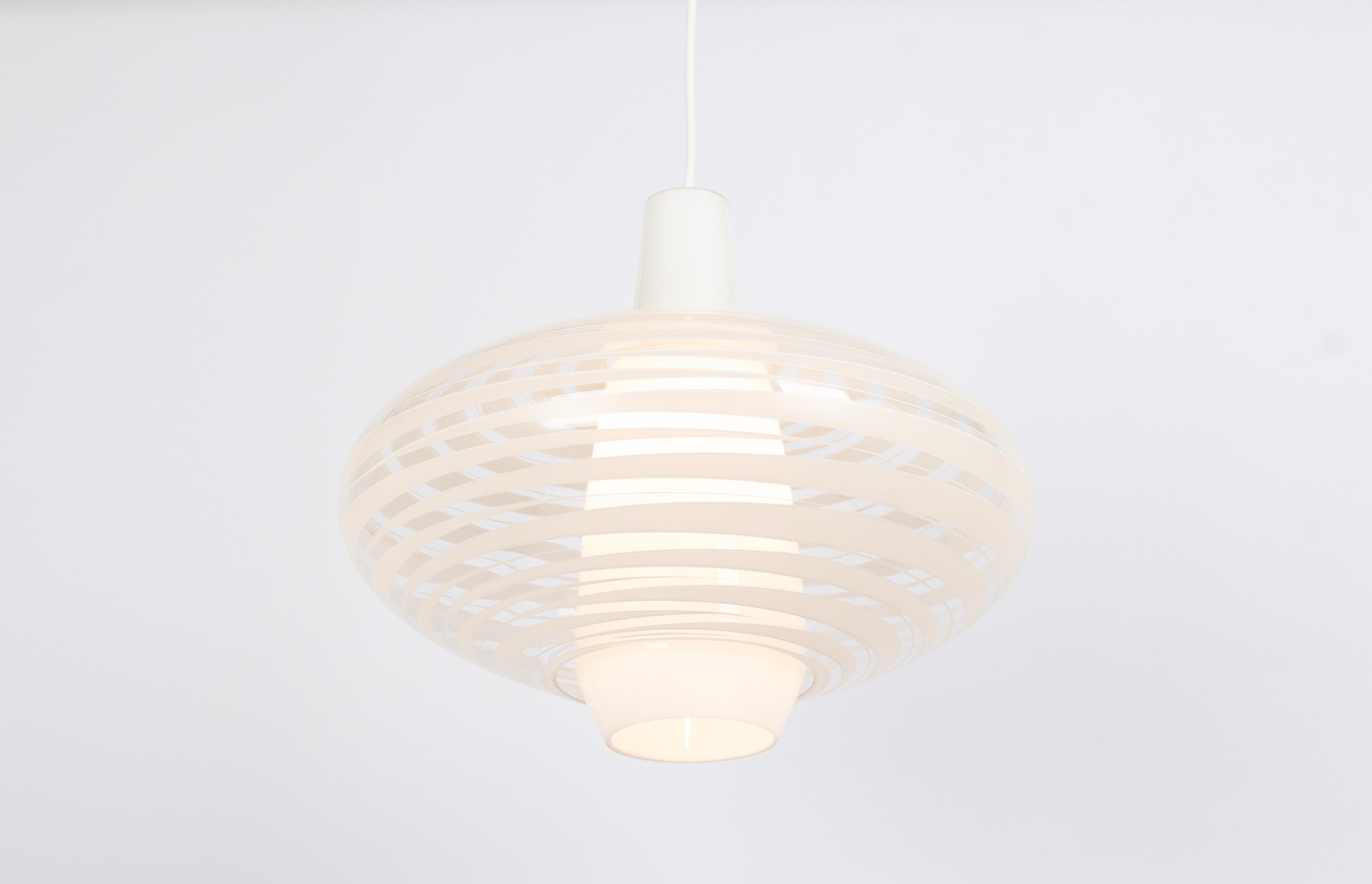 Stunning Pendant Light Designed by A.Gangkofner Peill & Putzler, Germany, 50s For Sale 1