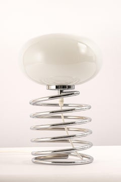 Stunning Petite Design Spiral Table Lamp, Ingo Maurer, 1970s