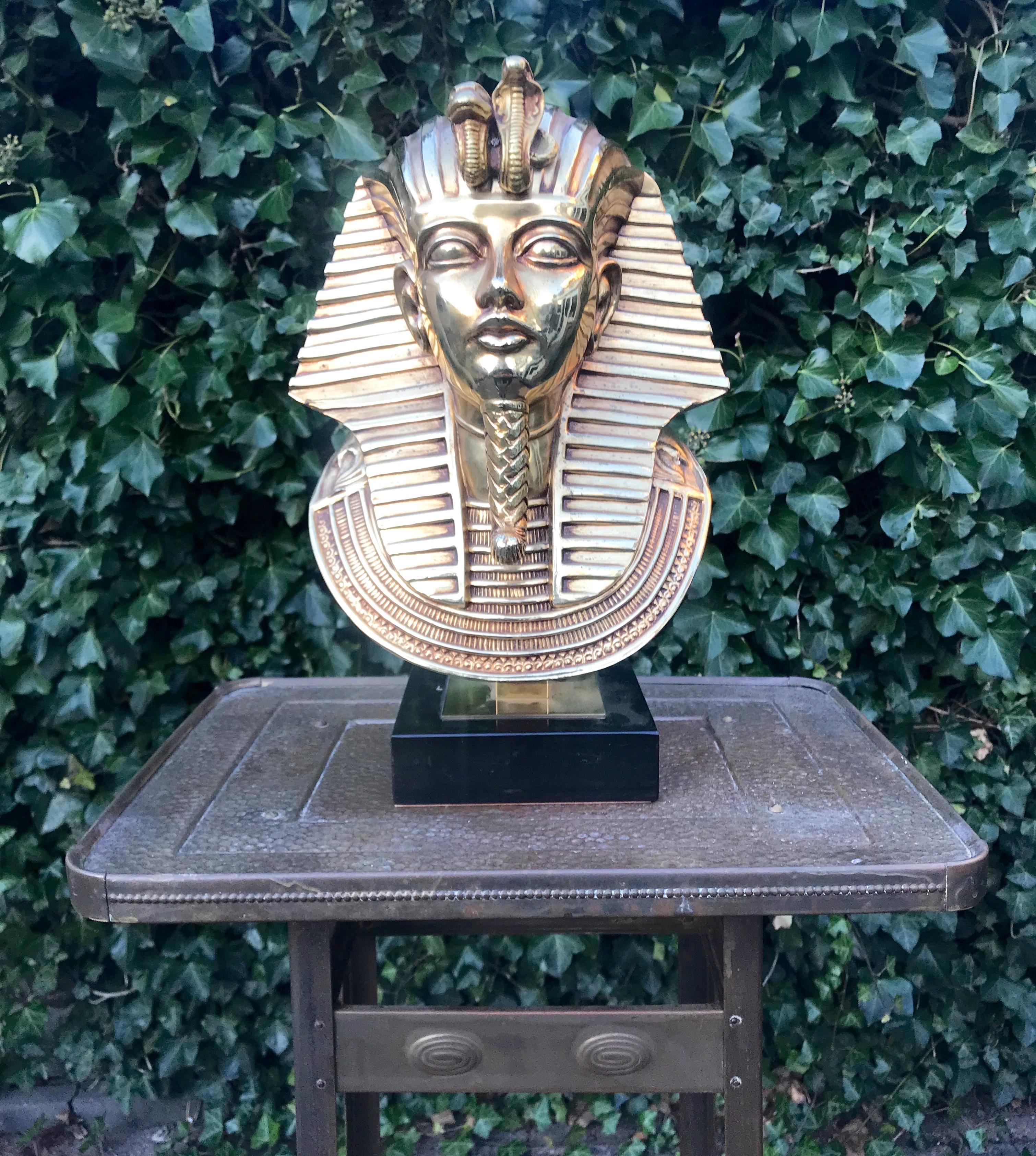 pharoah bust