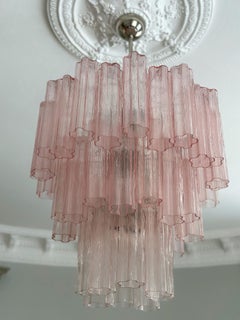 Impresionantes Lámparas de Murano Rosa Tronchi