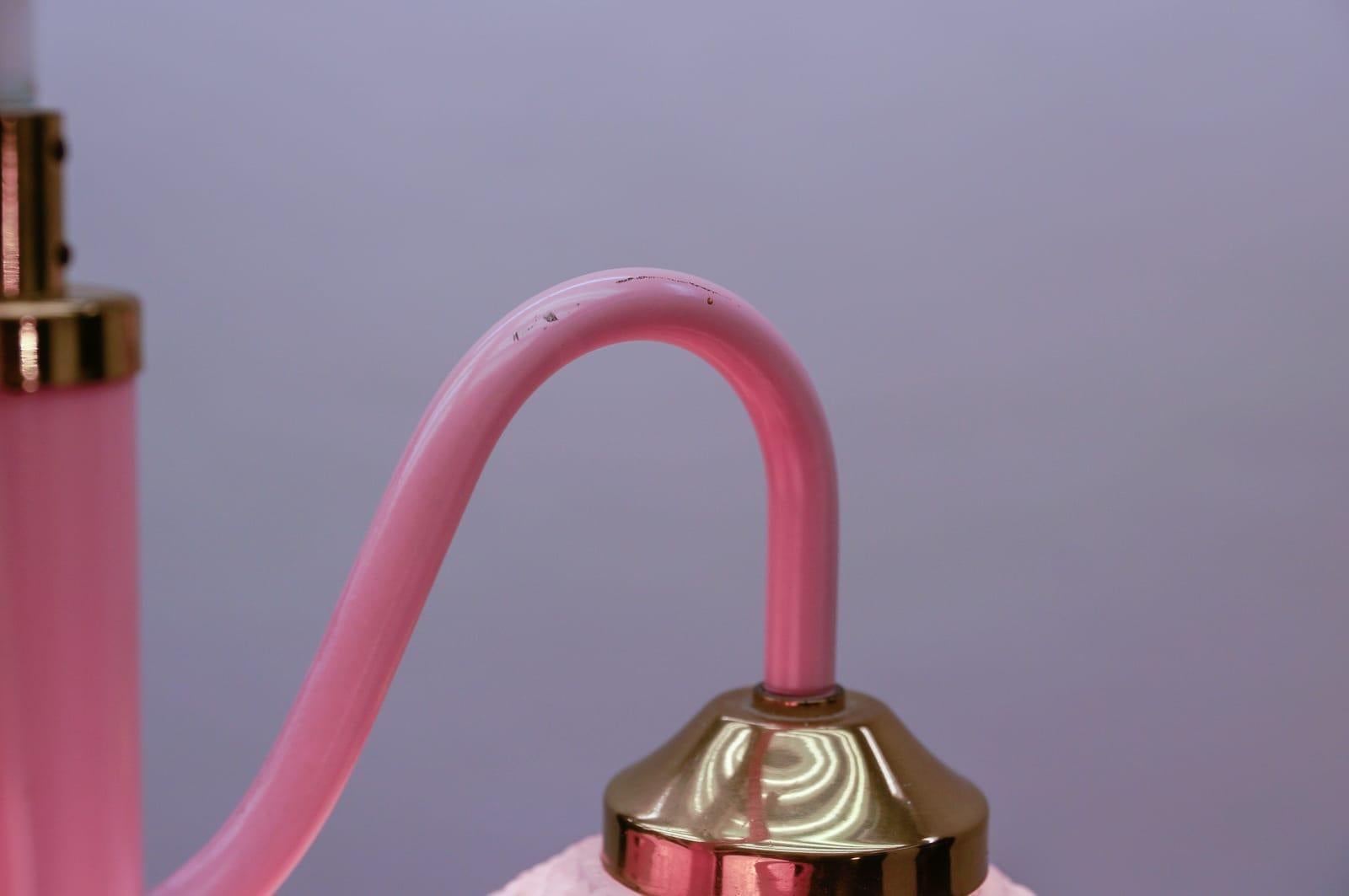 Stunning Pink Space Age Orbit Lamp, 1960s 1