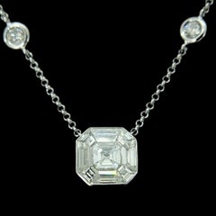 Sophia D. 0.92 Carat Diamond Pendant Necklace