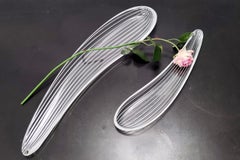 Atemberaubende postmoderne Sommerso-Glas-Tafelaufsätze von Livio Seguso, Italien