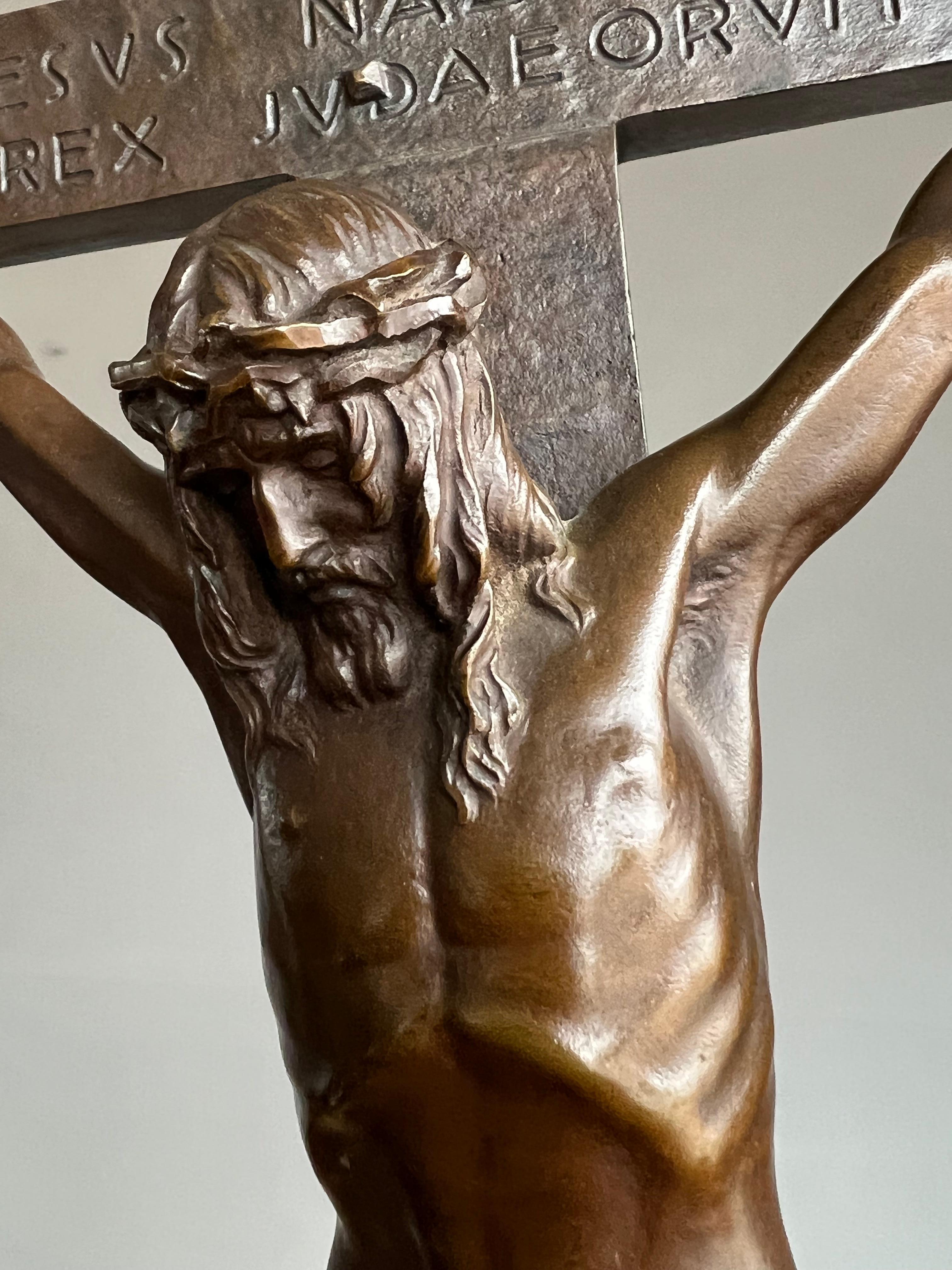 jesus on the cross statue for sale