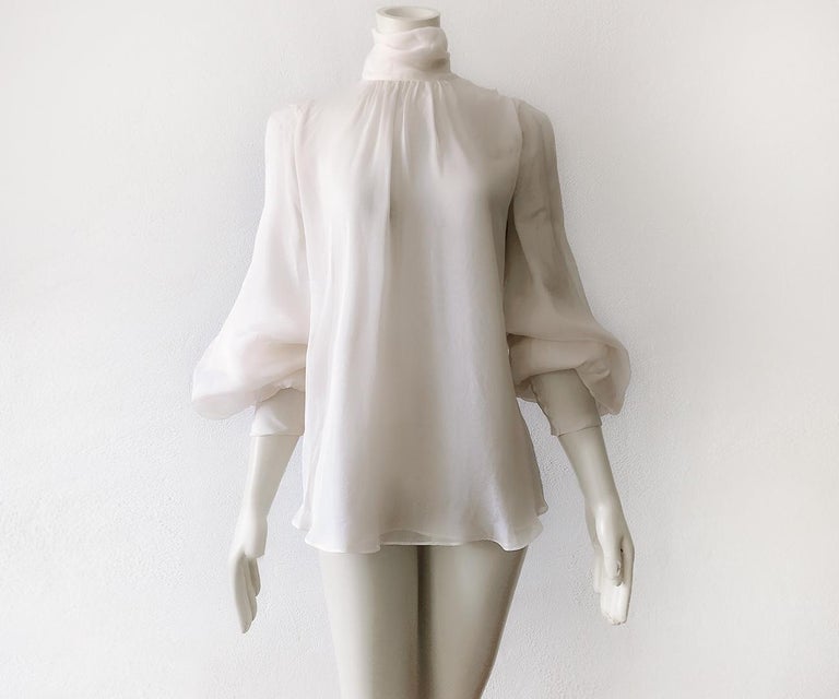 Pure Silk Blouse and Shorts Set in Champagne main image 1