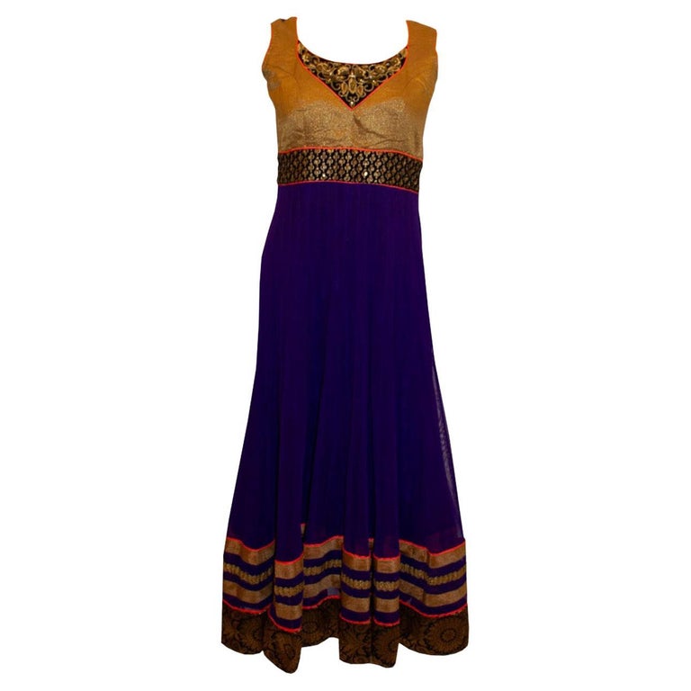 purple and gold combination dresses Purple and Gold Star Dress XS main image 0