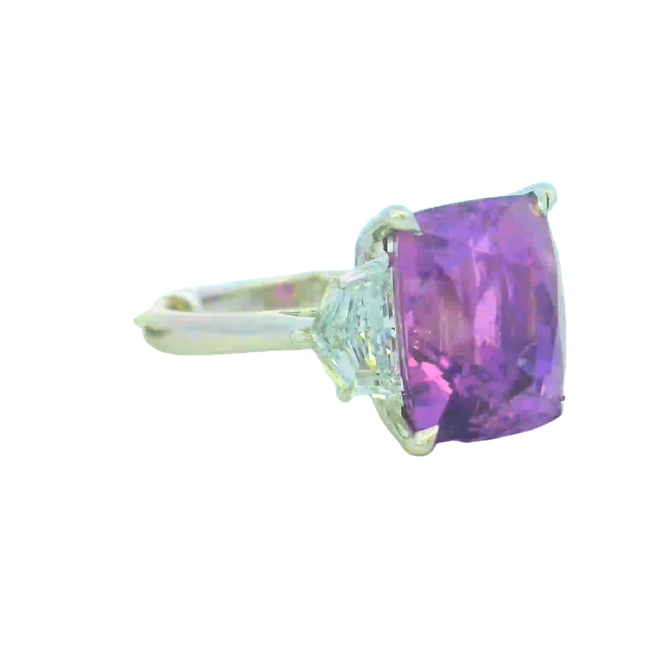 Women's Stunning Purple Gemstone Ring For Sale