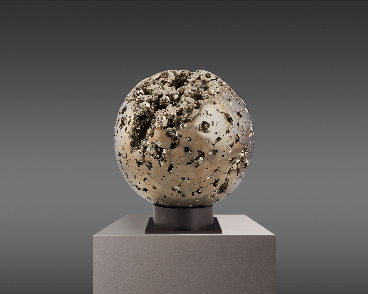 Stunning Pyrite Sphere For Sale 1