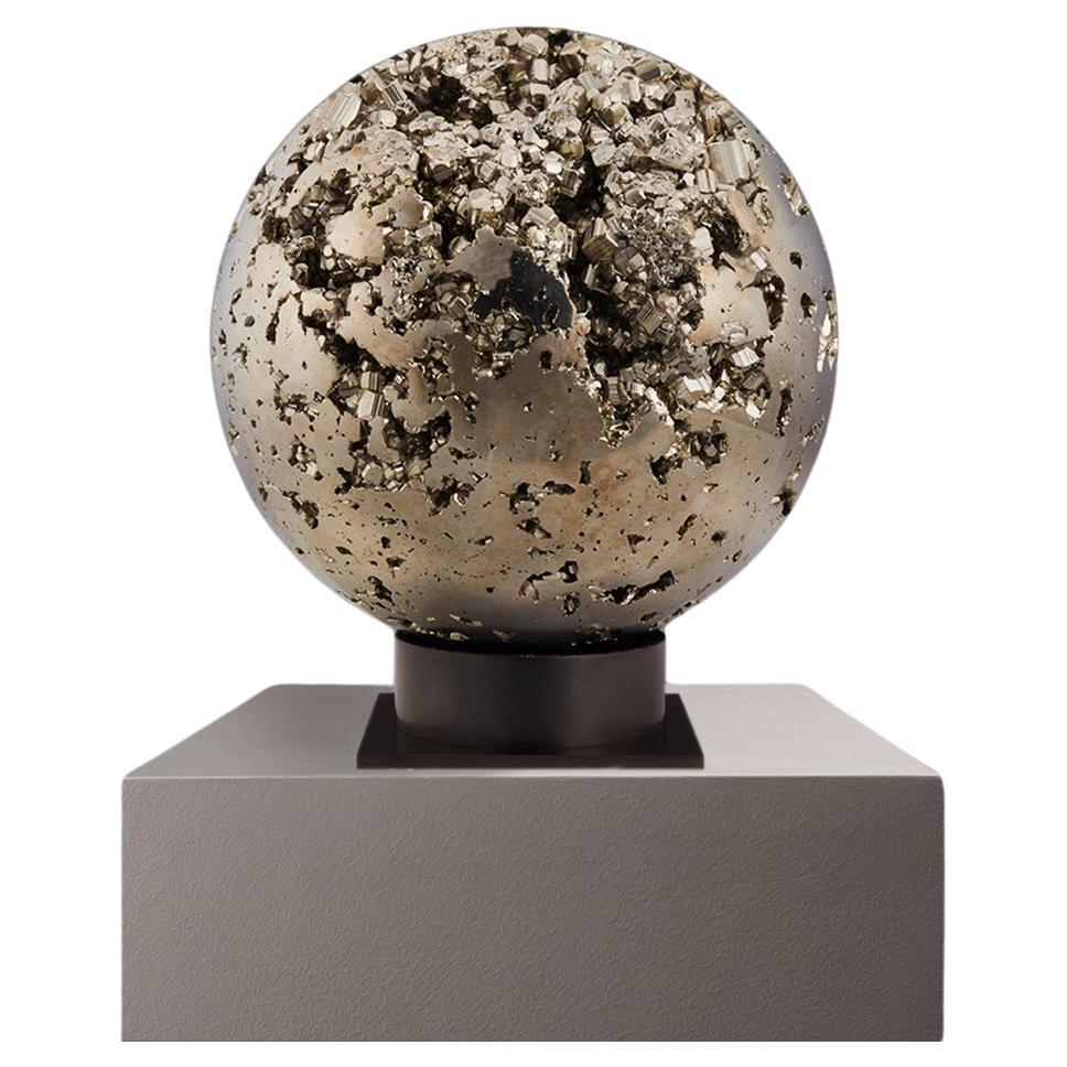 Stunning Pyrite Sphere For Sale