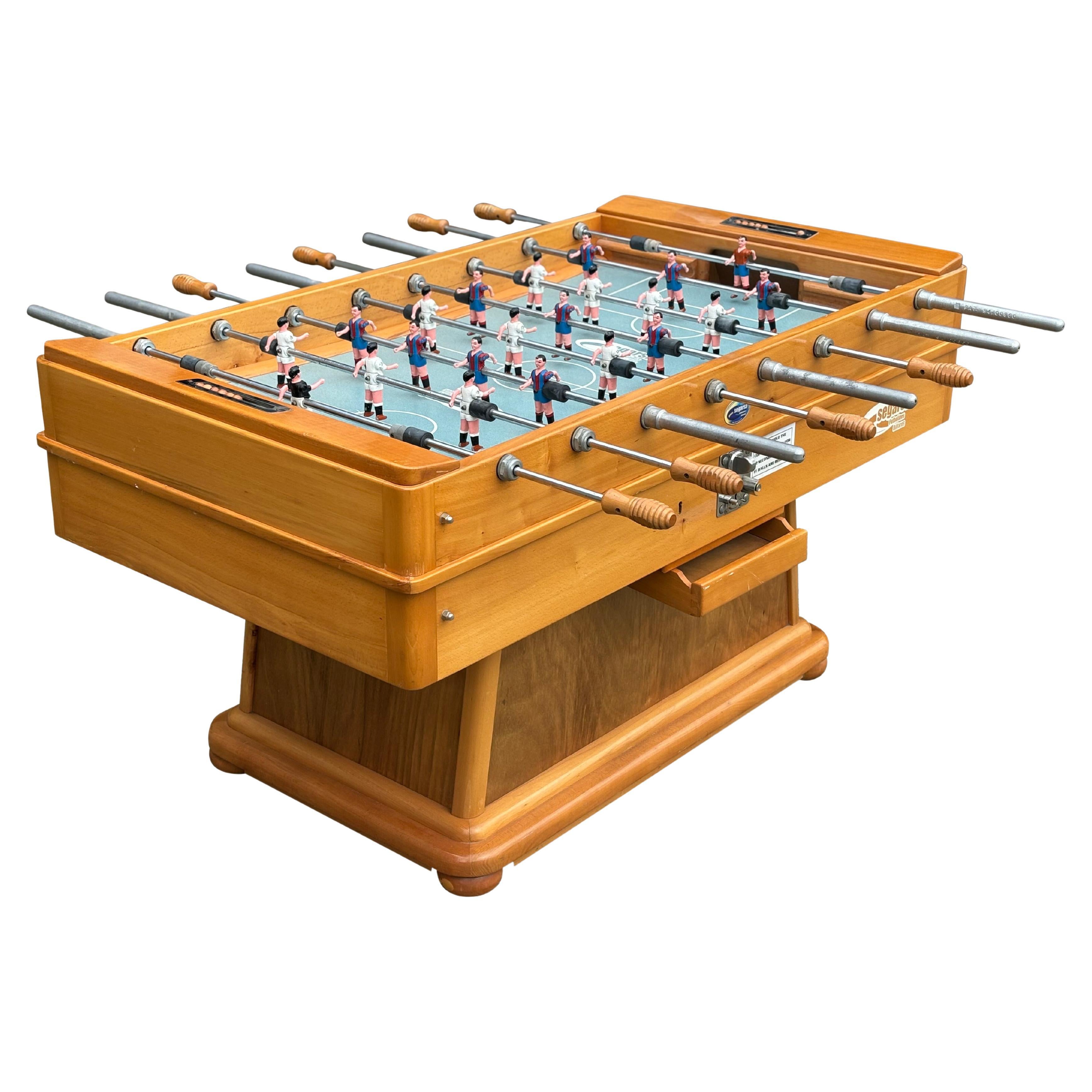 Stunning Quality 1980s Spanish Foosball Kicker Table