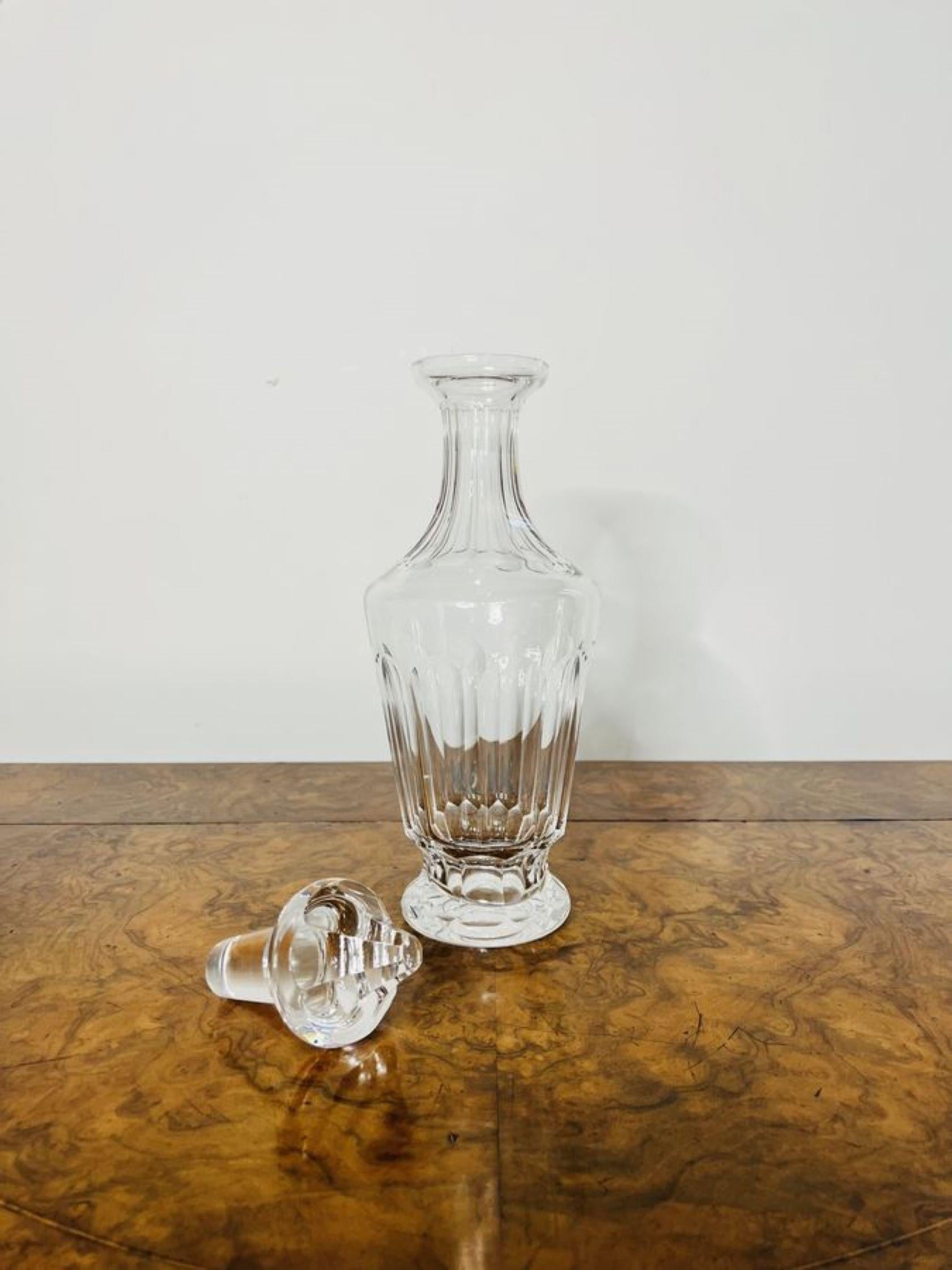 20th Century Stunning quality antique Edwardian decanter  For Sale
