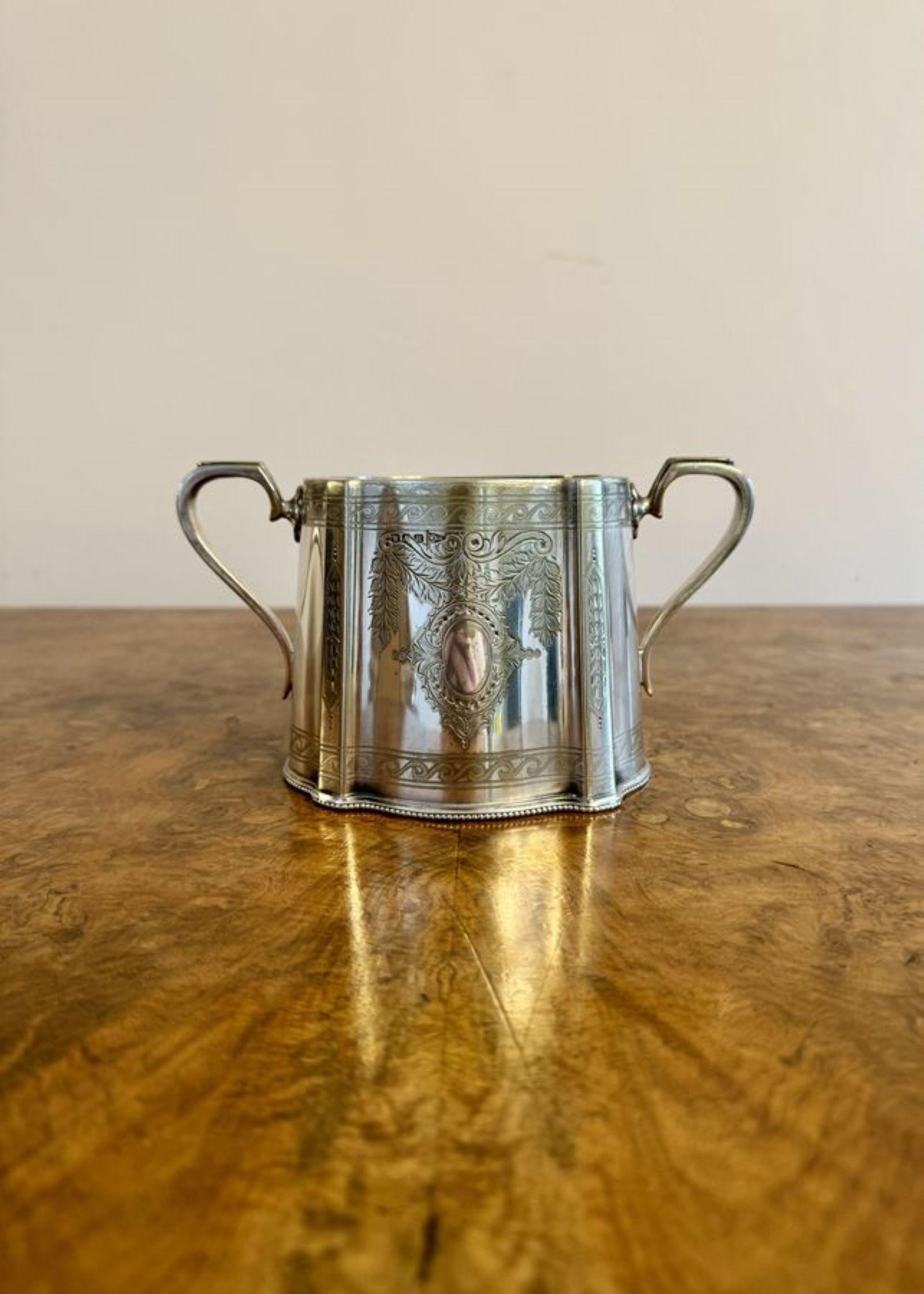Superbe service à thé édouardien ancien de quatre pièces par Walker and Hall Bon état - En vente à Ipswich, GB